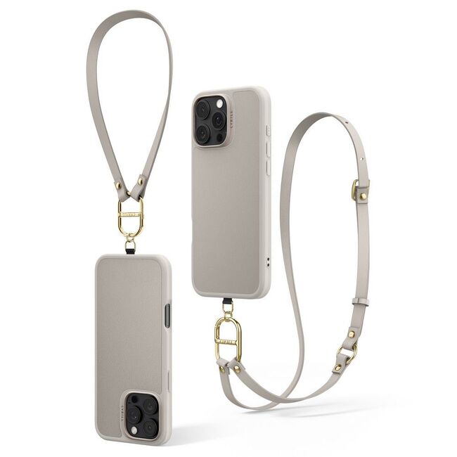 Husa iPhone 16 Pro Max Spigen Cyrill Kajuk Classic Charm MagSafe, crem