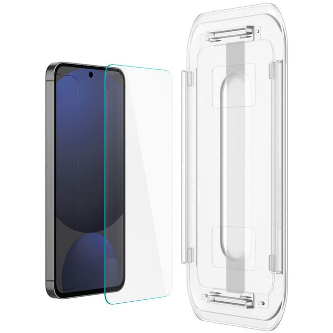 Set 2 x Folie din sticla pentru  Samsung Galaxy S24 FE cu aplicator Spigen - Glas.tR EZ-FIT HD - clear