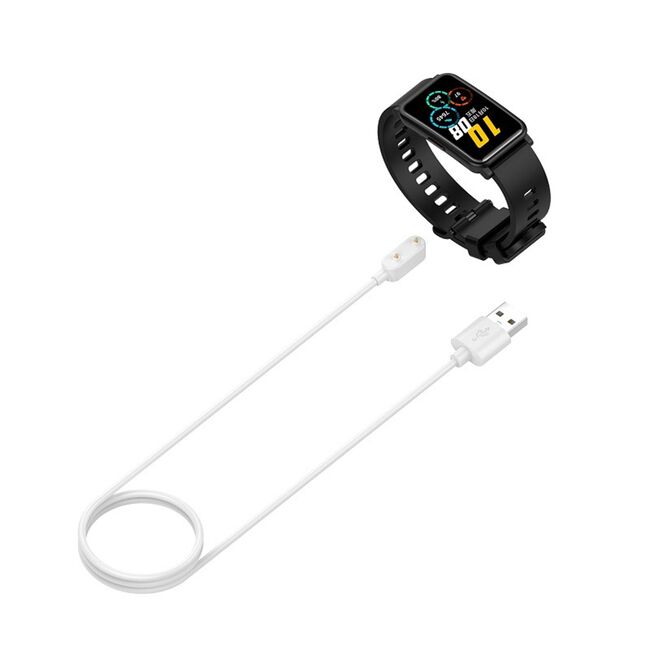 Incarcator Wireless SmartWatch - pentru Huawei Band 6 / 7 / 8 / 9 / Watch Fit 3 / Fit 2 / Fit New / Honor Band 9 - Alb