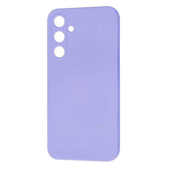 Husa pentru  Samsung Galaxy A35 Liquid Silicone cu MagSafe, subțire, captusita cu microfibra, anti amprentă, protectie cameră foto, Lavanda
