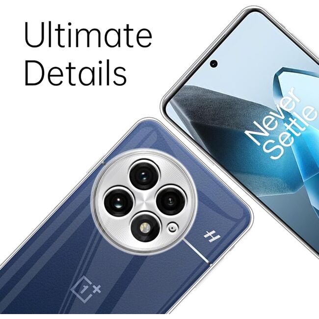 Husa pentru  OnePlus 13, Anti-Shock 1.5mm, cu protectie lentile, Transparent