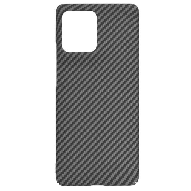 Husa pentru  Motorola Edge 50 CarbonFiber UltraSlim, Lightweight, Negru