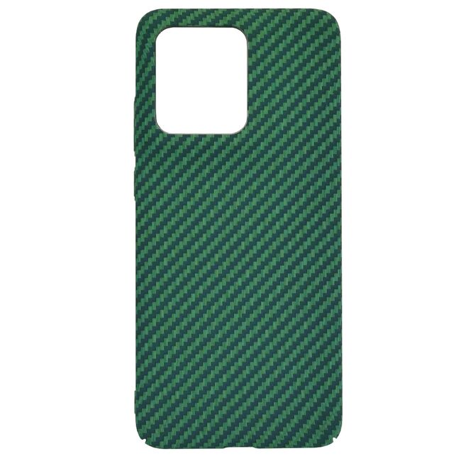 Husa pentru  Motorola Edge 50 Neo CarbonFiber UltraSlim, Lightweight, Verde