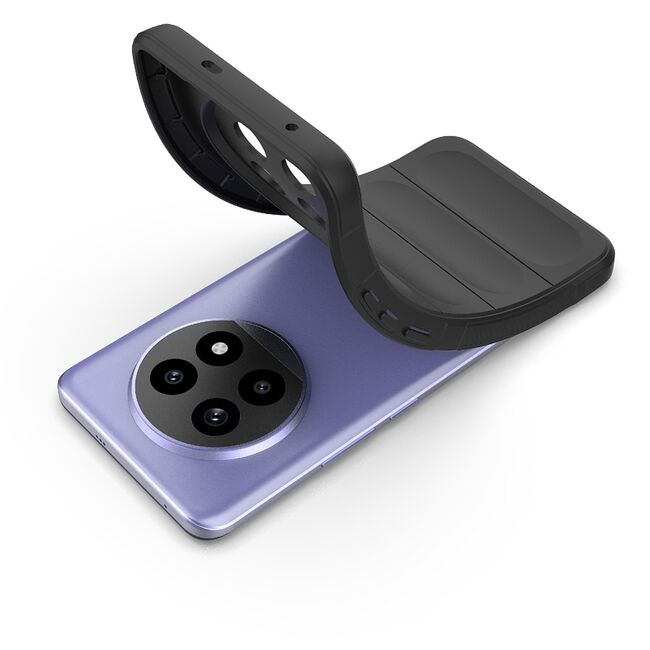 Husa pentru  Realme 13 Pro / 13 Pro+ Liquid Silicone, Microfibre Lining, Non-Slip Airbag Design, Negru denim