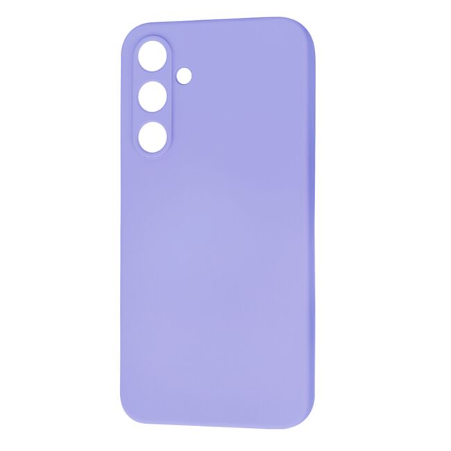 Husa pentru  Samsung Galaxy A55 Liquid Silicone cu MagSafe, subțire, captusita cu microfibra, anti amprentă, protectie cameră foto, Lavanda
