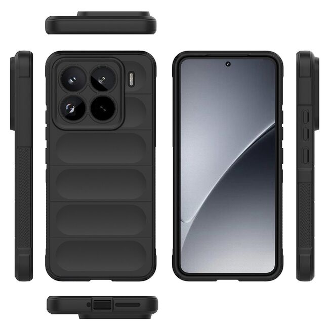 Husa pentru  Xiaomi 15 Pro Liquid Silicone, Microfibre Lining, Non-Slip Airbag Design, Verde