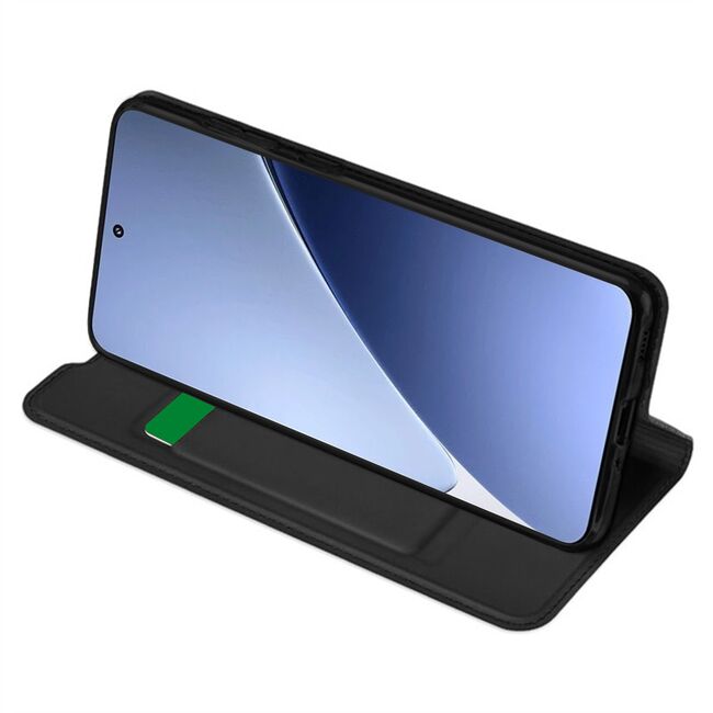 Husa pentru  Xiaomi 15 Pro tip carte BookFlip, inchidere magnetica, Negru
