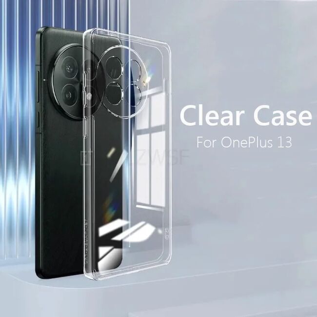 Husa pentru  OnePlus 13, Anti-Shock 1.5mm, cu protectie lentile, Transparent