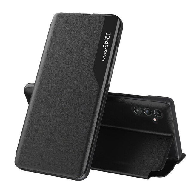 Husa pentru  Samsung Galaxy A36 tip carte, Smart View, Negru
