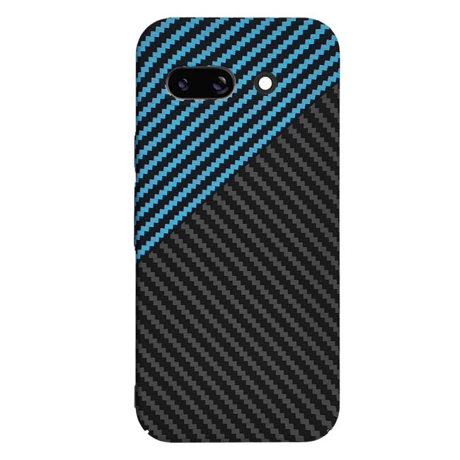 Husa pentru  Google Pixel 9A CarbonFiber UltraSlim, Lightweight, Albastru inchis