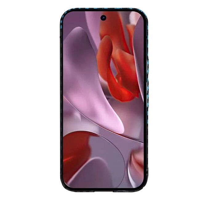 Husa pentru  Google Pixel 9A CarbonFiber UltraSlim, Lightweight, Albastru inchis
