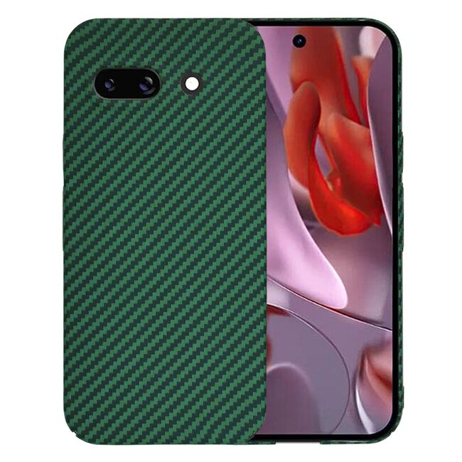Husa pentru  Google Pixel 9A CarbonFiber UltraSlim, Lightweight, Verde