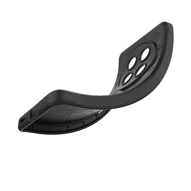 Husa pentru  Honor Magic 7 Lite Liquid Silicone, Microfibre Lining, Non-Slip Airbag Design, Mov