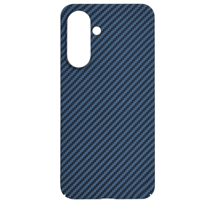 Husa pentru  Samsung Galaxy A36 CarbonFiber UltraSlim, Lightweight, Alb inchis