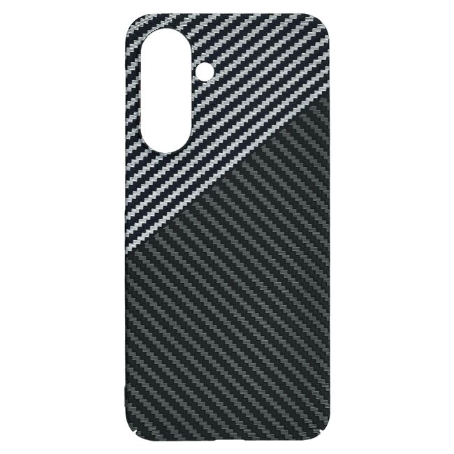 Husa pentru  Samsung Galaxy A36 CarbonFiber UltraSlim, Lightweight, Gri