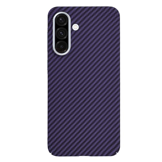 Husa pentru  Samsung Galaxy A36 CarbonFiber UltraSlim, Lightweight, Mov