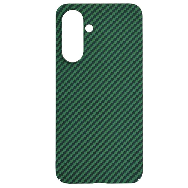 Husa pentru  Samsung Galaxy A36 CarbonFiber UltraSlim, Lightweight, Verde