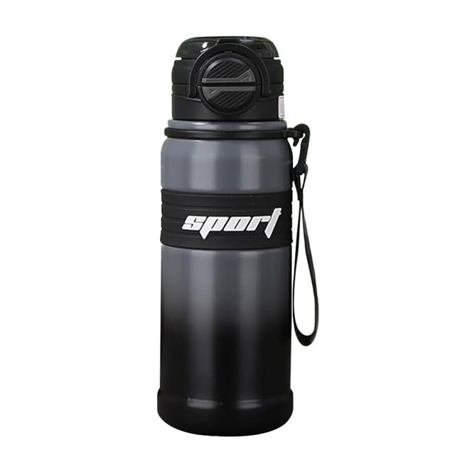 Termos - Sticlă sport termoizolantă, din oțel inoxidabil 316, dublu strat, 680ml, negru