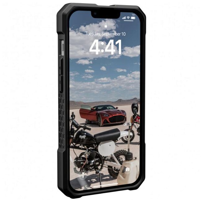 Husa iPhone 14 UAG Monarch Pro MagSafe, Kevlar Black
