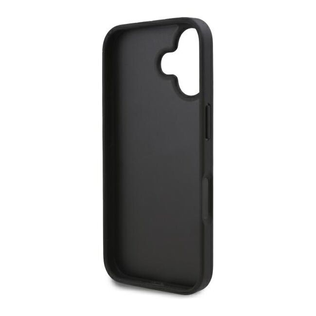 Husa premium pentru  iPhone 16 Karl Lagerfeld superior quality - Negru electric