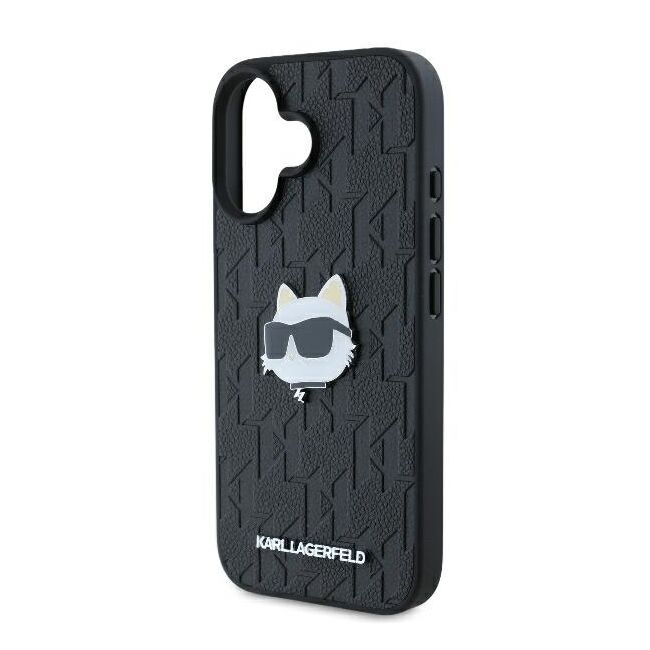 Husa premium pentru  iPhone 16 Karl Lagerfeld superior quality - Negru darth vader
