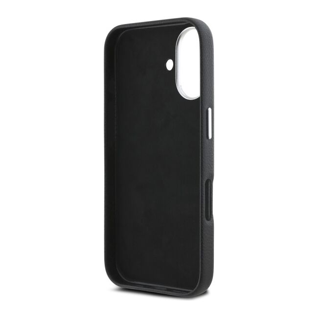 Husa premium pentru  iPhone 16 Karl Lagerfeld superior quality - Negru royal