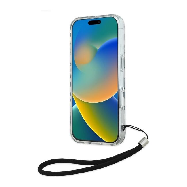 Husa premium pentru  iPhone 16 Karl Lagerfeld superior quality - Gri inchis