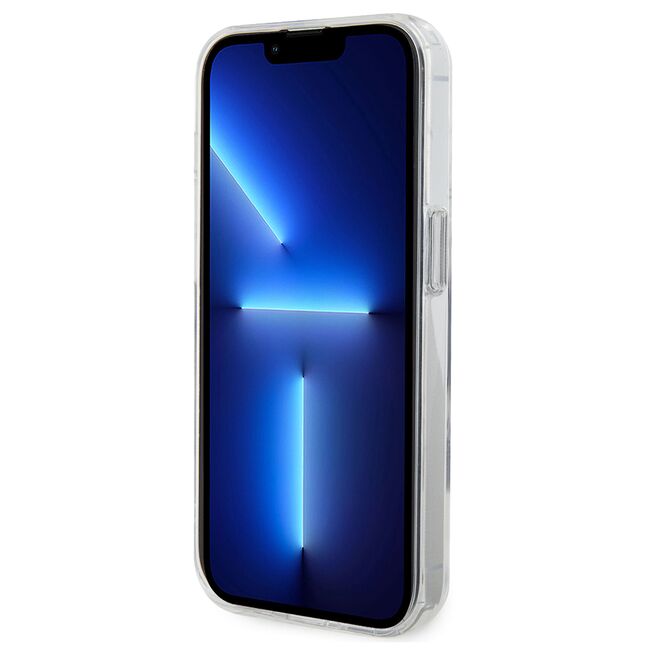 Husa premium pentru  iPhone 15 Pro Karl Lagerfeld compatibila Magsafe - Gri antracit