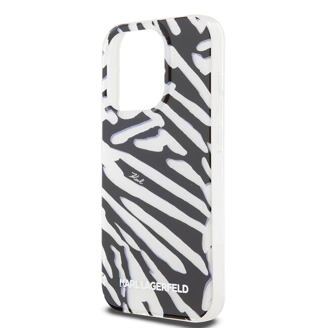 Husa premium pentru  iPhone 15 Pro Karl Lagerfeld superior quality - Gri