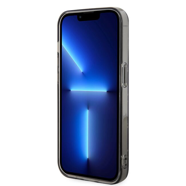 Husa premium pentru  iPhone 15 Pro Karl Lagerfeld superior quality - Negru denim