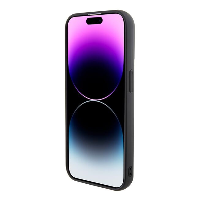 Husa premium pentru  iPhone 15 Pro Karl Lagerfeld superior quality - Negru inchis