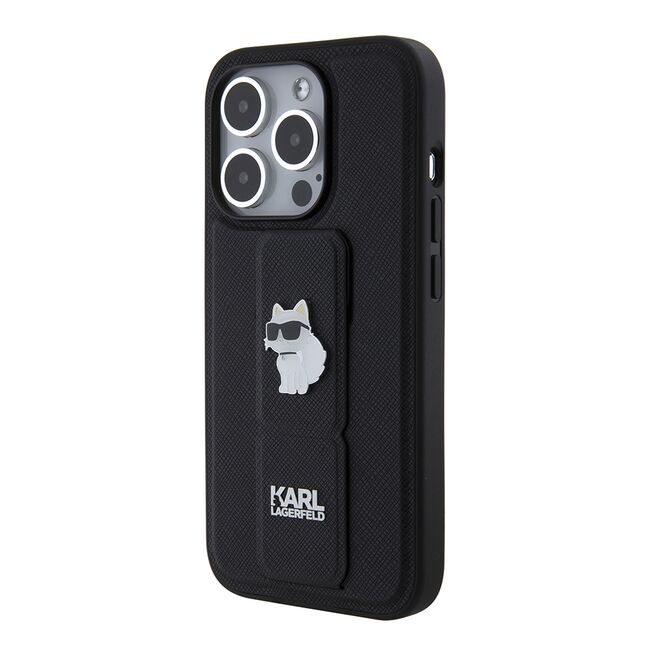 Husa premium pentru  iPhone 15 Pro Karl Lagerfeld superior quality - Negru intens