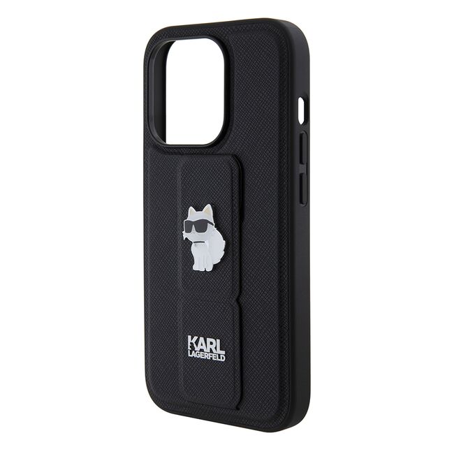 Husa premium pentru  iPhone 15 Pro Karl Lagerfeld superior quality - Negru intens