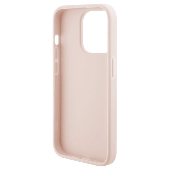 Husa premium pentru  iPhone 15 Pro Karl Lagerfeld superior quality - Roz neon