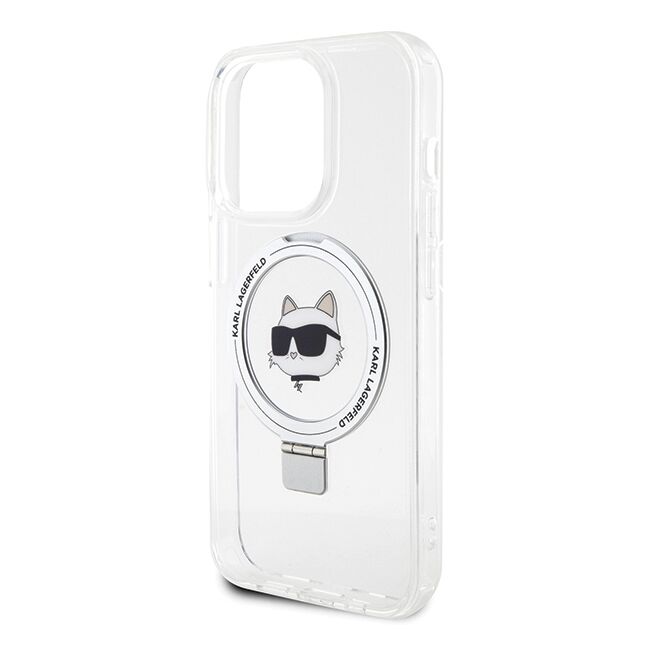 Husa premium pentru  iPhone 15 Pro Max Karl Lagerfeld compatibila Magsafe - Gi inchis