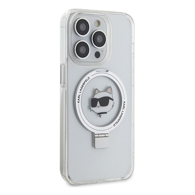 Husa premium pentru  iPhone 15 Pro Max Karl Lagerfeld compatibila Magsafe - Gi inchis