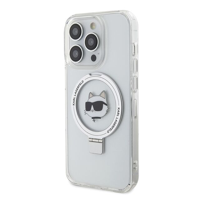 Husa premium pentru  iPhone 15 Pro Max Karl Lagerfeld compatibila Magsafe - Gi inchis