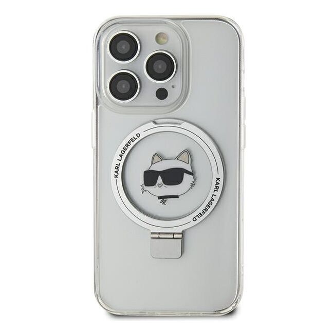 Husa premium pentru  iPhone 15 Pro Max Karl Lagerfeld compatibila Magsafe - Gi inchis