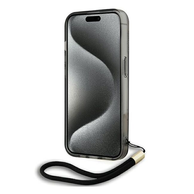 Husa premium pentru  iPhone 15 Pro Max Karl Lagerfeld superior quality - Gri inchis