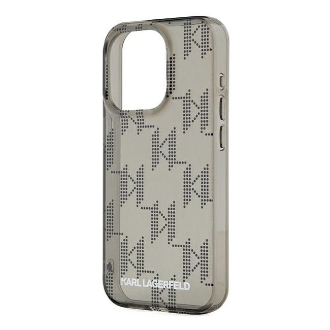 Husa premium pentru  iPhone 15 Pro Max Karl Lagerfeld superior quality - Gri inchis