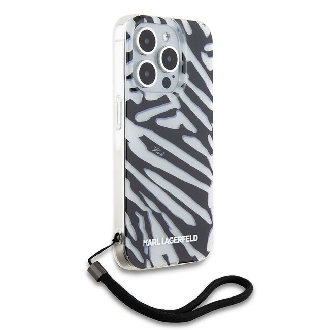 Husa premium pentru  iPhone 15 Pro Max Karl Lagerfeld superior quality - Gri