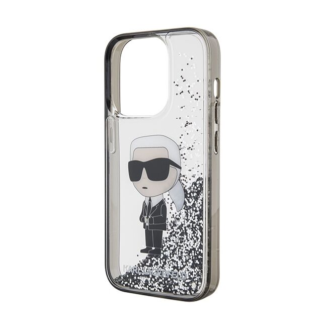 Husa premium pentru  iPhone 15 Pro Max Karl Lagerfeld superior quality - Ice