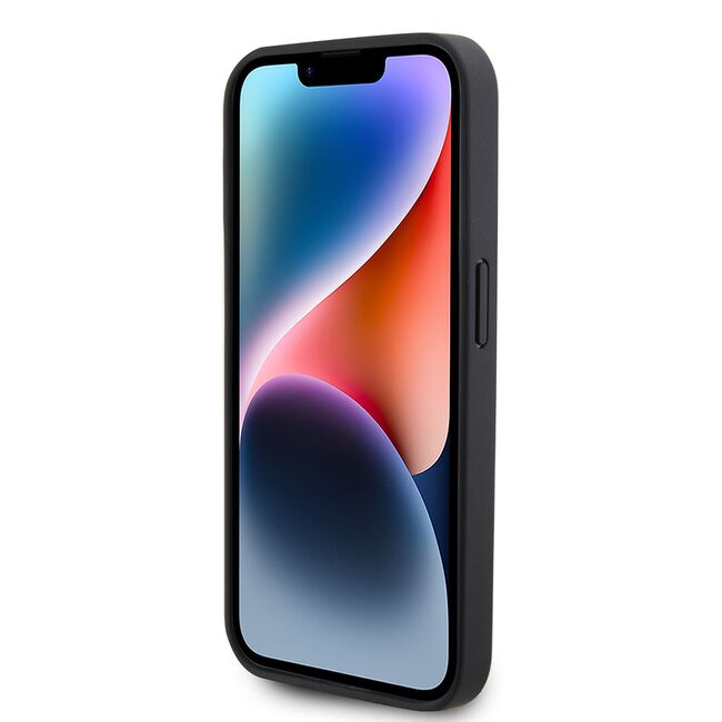 Husa premium pentru  iPhone 15 Pro Max Karl Lagerfeld superior quality - Negru gri