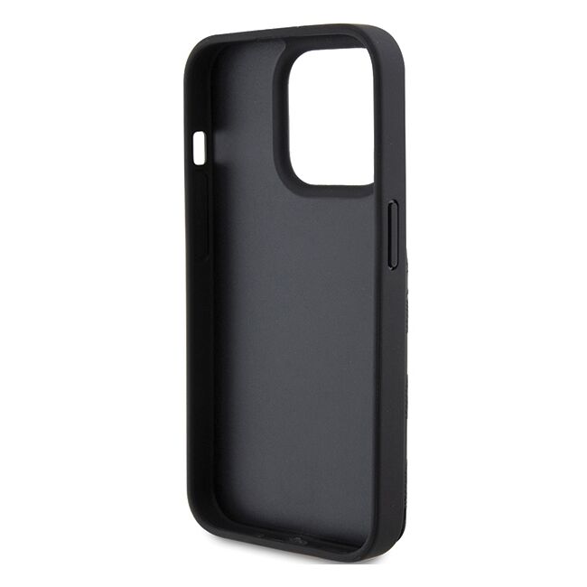 Husa premium pentru  iPhone 15 Pro Max Karl Lagerfeld superior quality - Negru intens