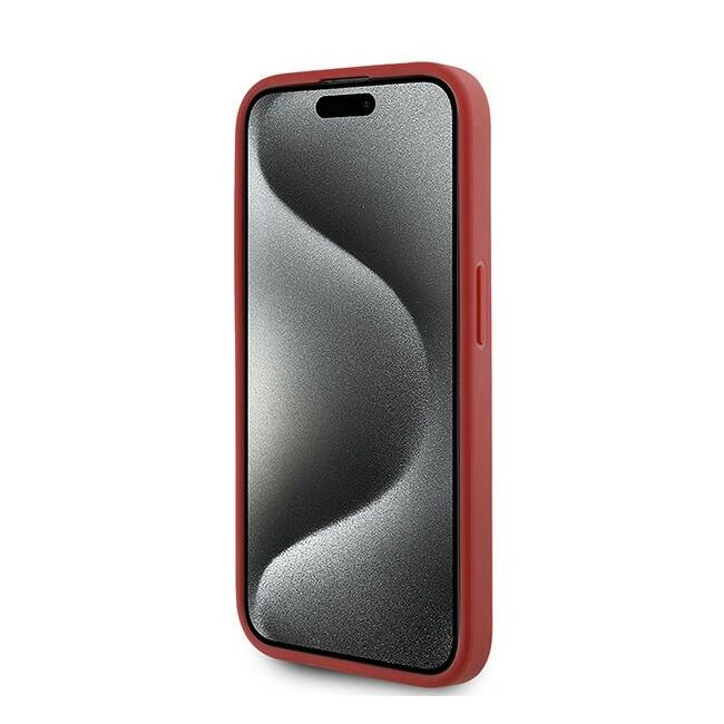 Husa premium pentru  iPhone 15 Pro Max Karl Lagerfeld superior quality - Rosu