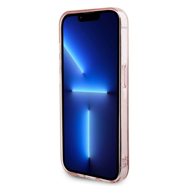 Husa premium pentru  iPhone 15 Pro Max Karl Lagerfeld superior quality - Roz deschis