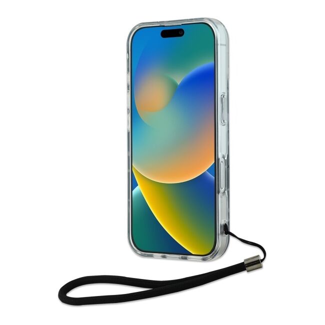 Husa premium pentru  iPhone 16 Plus Karl Lagerfeld superior quality - Gri