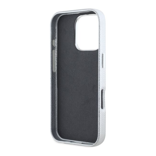 Husa premium pentru  iPhone 16 Pro Karl Lagerfeld superior quality - Alb
