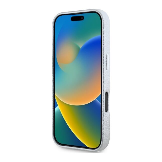 Husa premium pentru  iPhone 16 Pro Karl Lagerfeld superior quality - Alb
