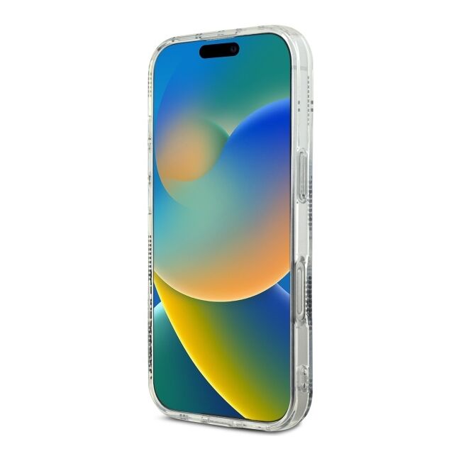 Husa premium pentru  iPhone 16 Pro Karl Lagerfeld superior quality - Argintiu